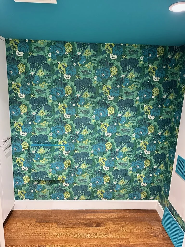 Modern wallpaper design Detroit interior